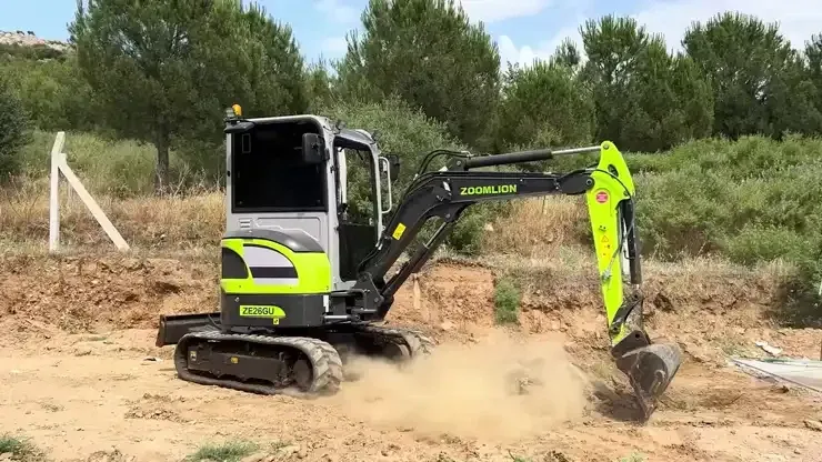 Мини багер ZOOMLION