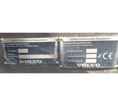 Верижен багер Volvo ECR28 - Цена по ЗАПИТВАНЕ image 5