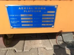 Автовишка Аerial work platform GTW8 image 6