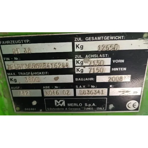 Телскопичен товарач Merlo RT 38.16  image 1