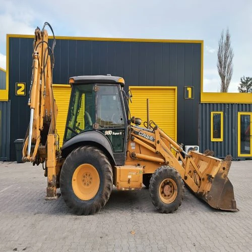 Комбиниран багер Case 580SR-4PT