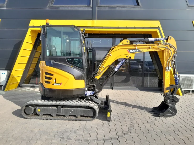 НОВ МИНИ БАГЕР 2.8 ТОНА SANY SY26U 