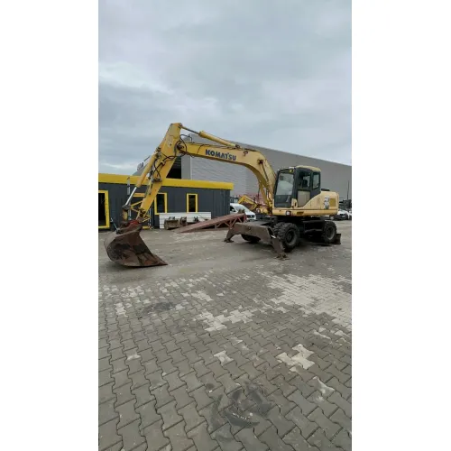 Колесен багер Komatsu PW160 image 12