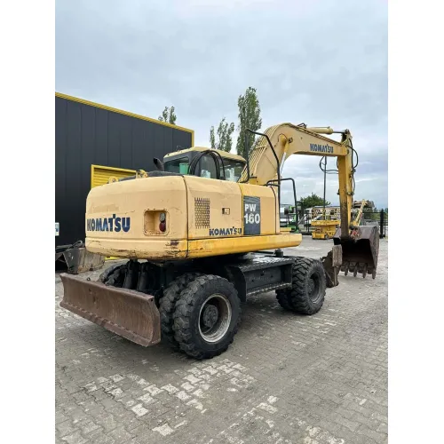 Колесен багер Komatsu PW160 image 7