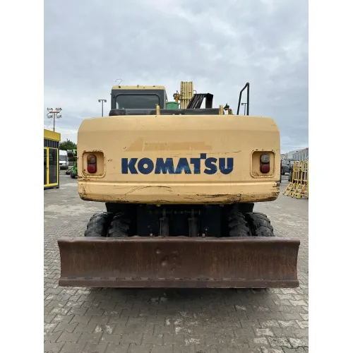 Колесен багер Komatsu PW160 image 8