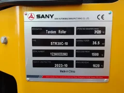 НОВ ДВУБАНДАЖЕН ВАЛЯК 3000 КГ SANY STR30C-10 image 1