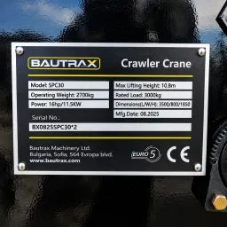 Мини кран Bautrax SPC30 image 13