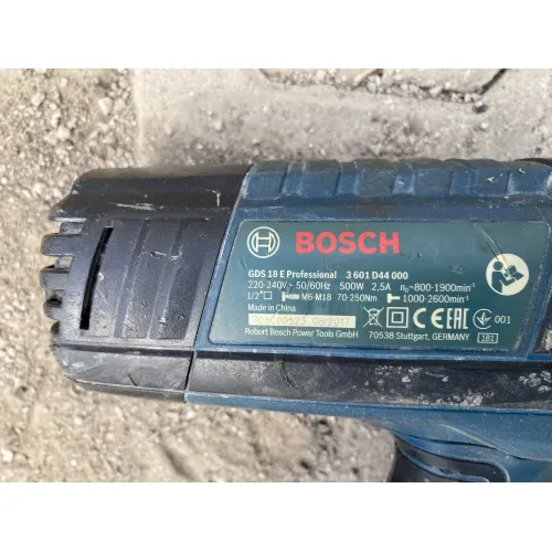 Гайковерт Bosch GDS 18 E image 2