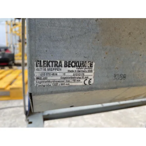 Циркуляр Elektra Beckum BKS 450 image 8