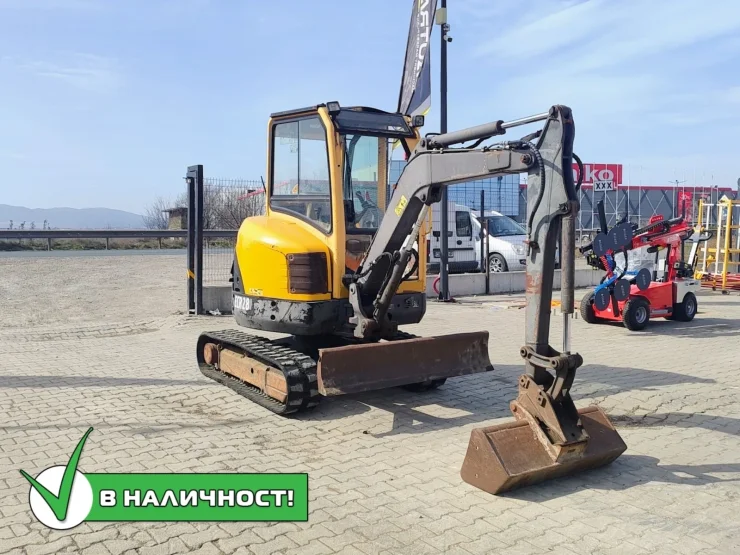 Употребяван мини багер Volvo ECR28 2007