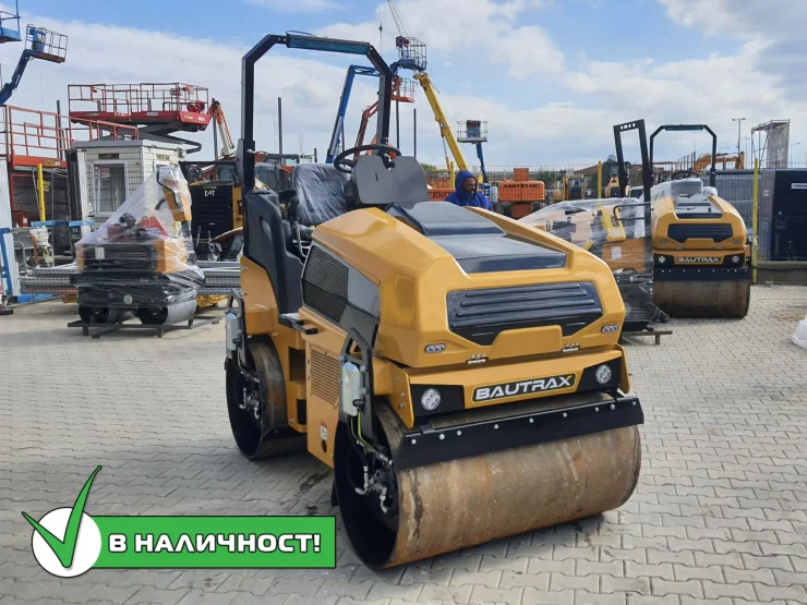 Двубандажен валяк Bautrax DR30