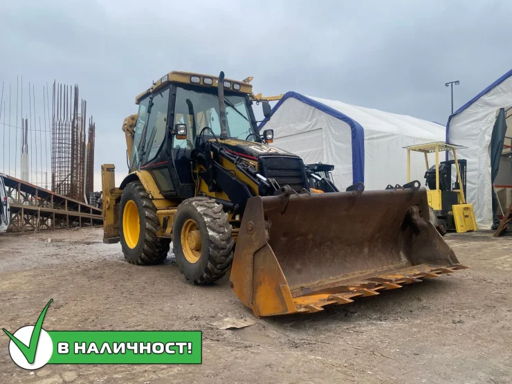 Комбиниран багер CAT 432D 2003