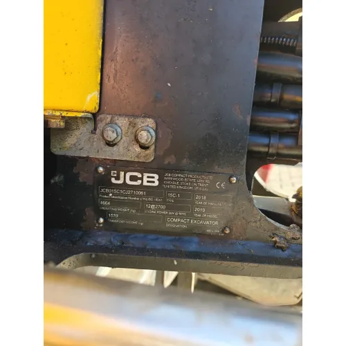 Мини багер JCB 15C-1 image 9