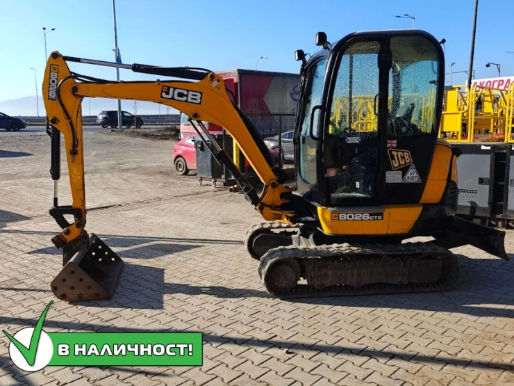 Мини багер JCB 8026