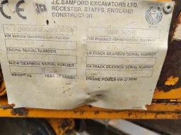 Мини багер JCB 8060 image 3