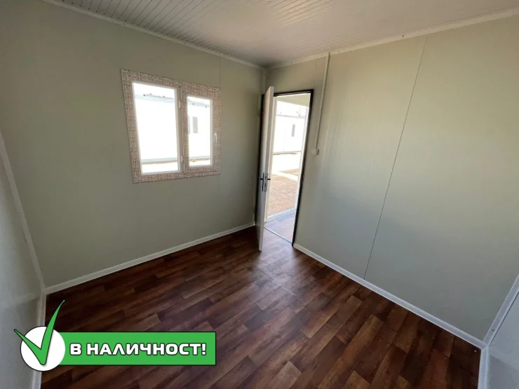 Жилищен контейнер Контейнер с баня и тоалетна 3x7