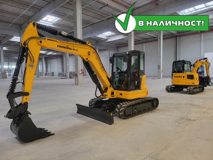 Мини багер Lonking CDM6060U, 35 kW, 5700 кг. - нов