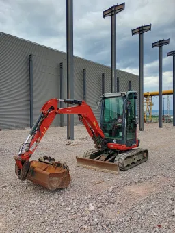 Мини багер Kubota U27-4 image 9