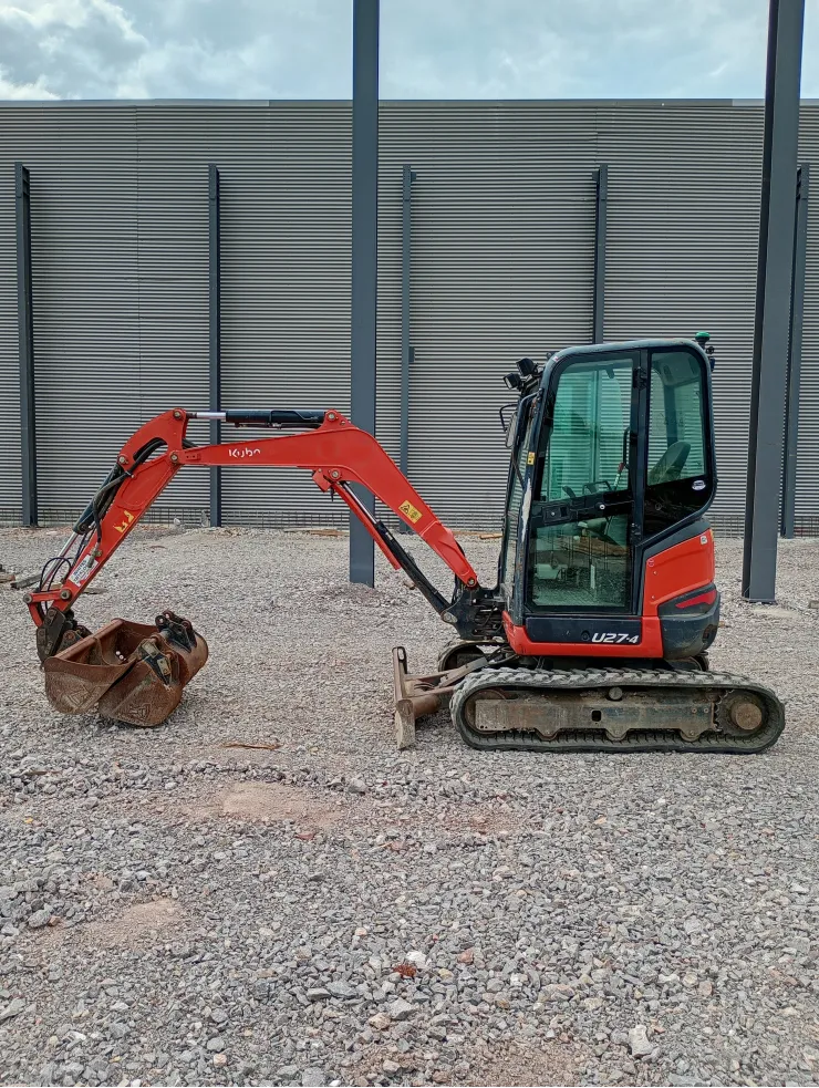 Мини багер Kubota U27-4 2018