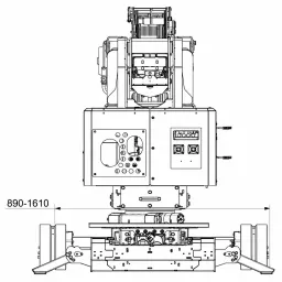 Мини кран Befard XM 2500 roto image 17