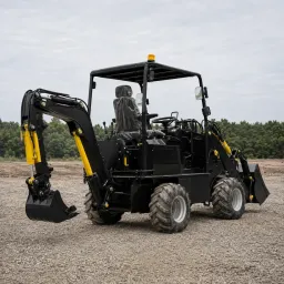 Мини комбиниран багер BAUTRAX MBH06HL image 1