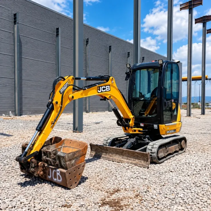 Мини багер JCB 8026CTS