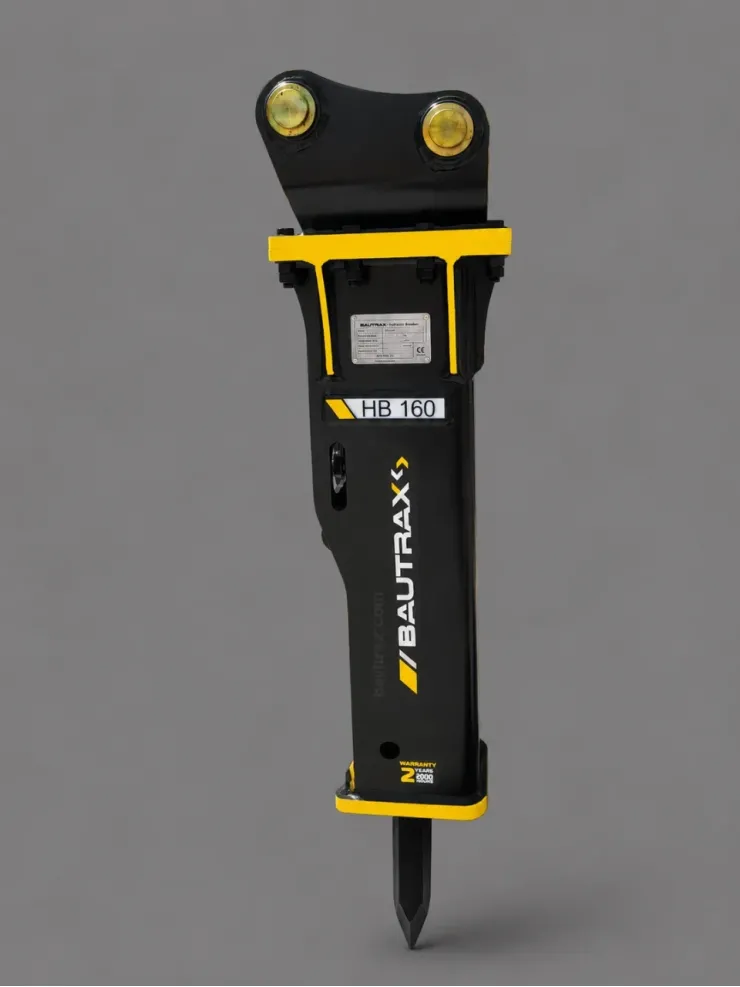 Хидравличен чук BAUTRAX HB160E за мини багери 1,2–3 т
