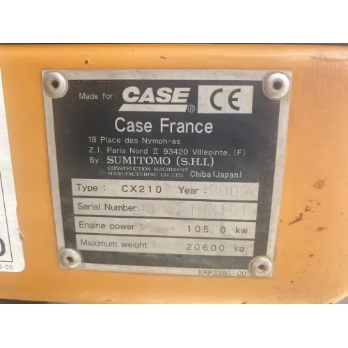 Верижен багер Case CX210 image 8