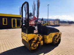 Двубандажен валяк Bomag BW120 AD-4 / 106 реални мото часа  image 3