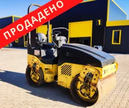 Двубандажен валяк Bomag BW120 AD-4 / 106 реални мото часа 