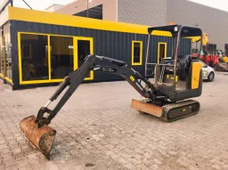 Мини багер Volvo EC15C / 2348 реални мото часа  image 2