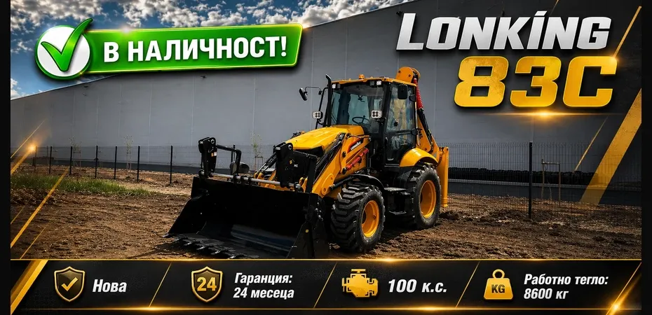 Комбиниран багер Lonking 83C